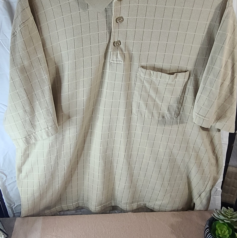 Vanheusen studio 3xlg polo tan
